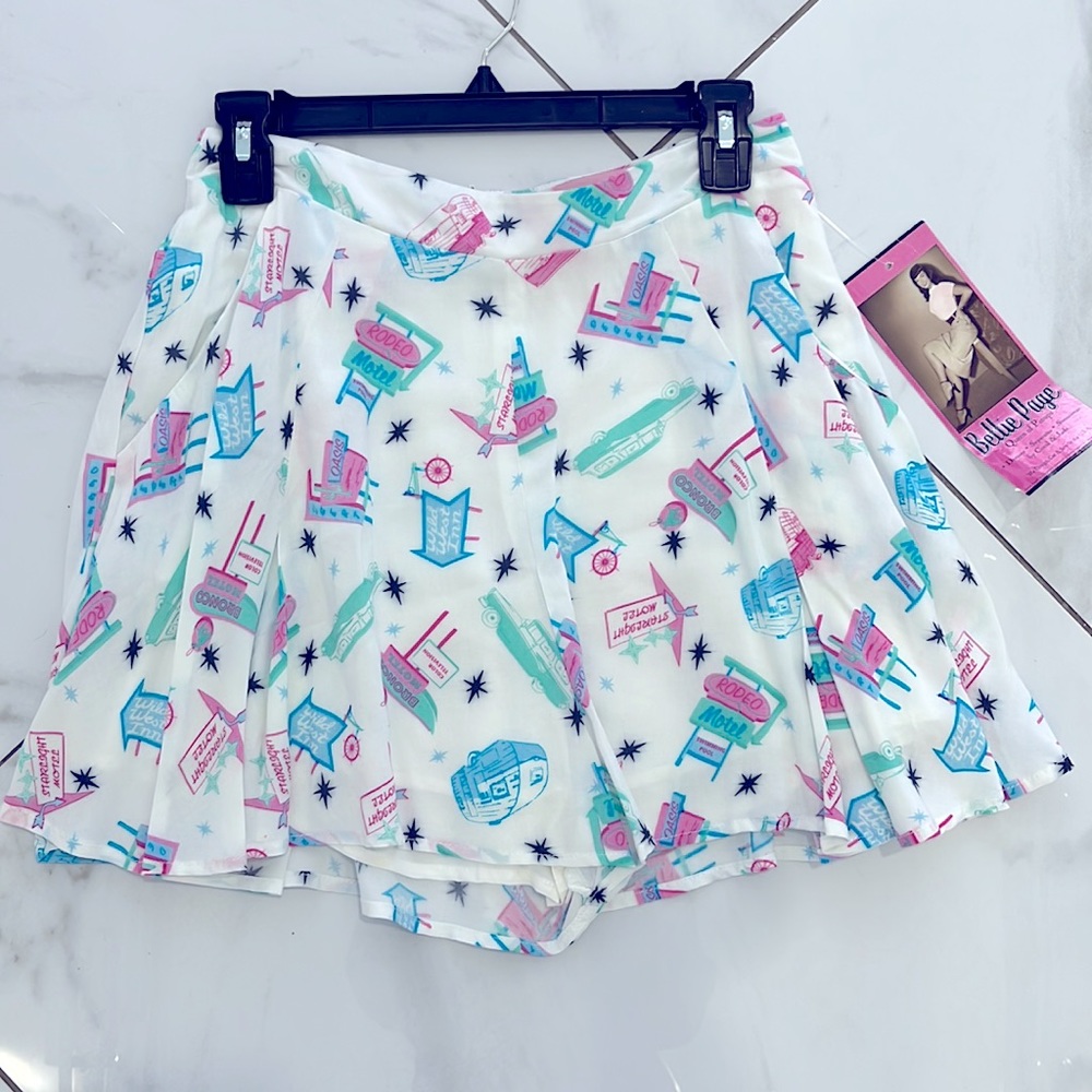 Bettie Page pinup shorts